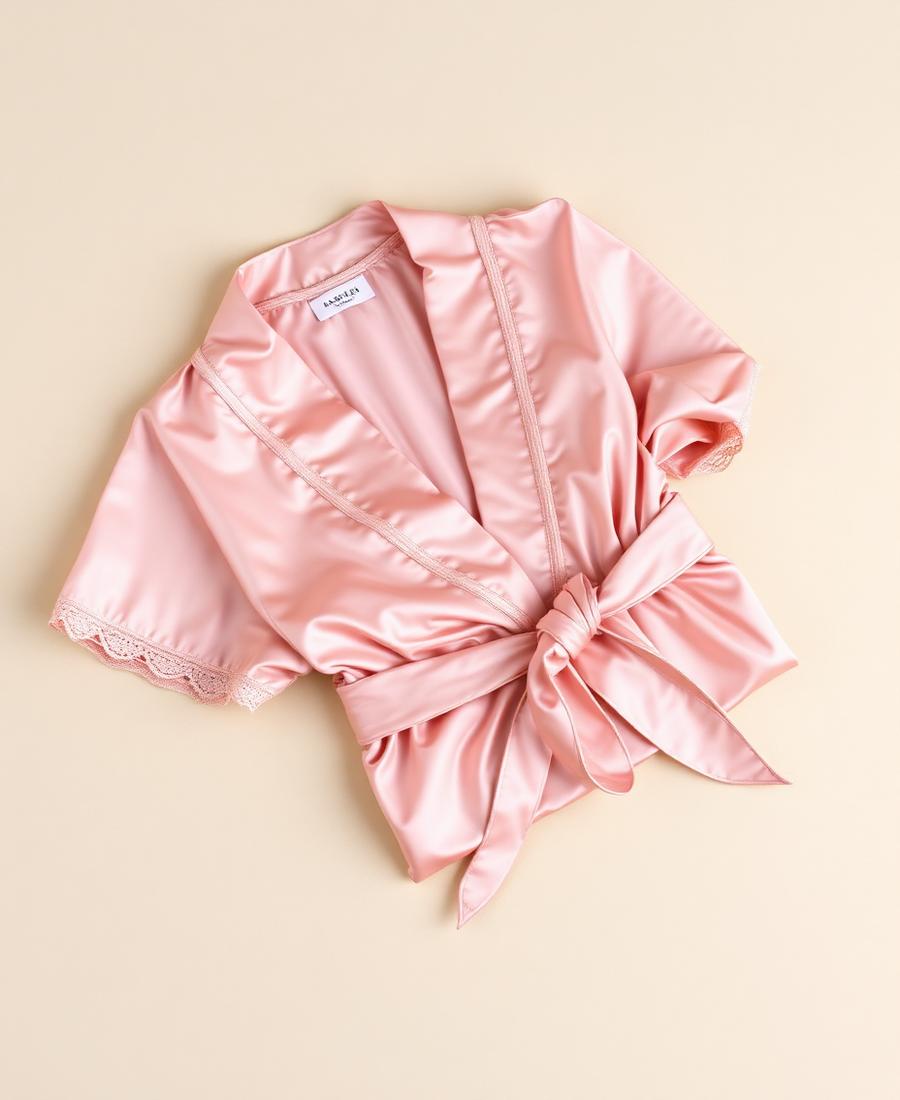 Kimono Satin Blush